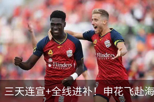 三天连宣+全线进补！申花飞赴海口启动新赛季